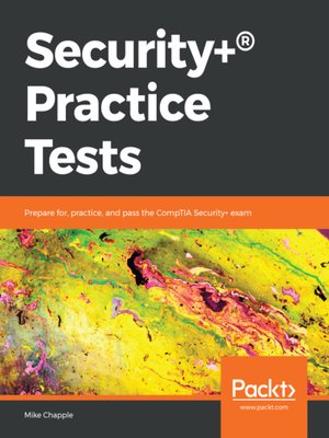 cover image of Security+&#174; Practice Tests